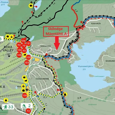 Skilodge Maentahti A Ruka